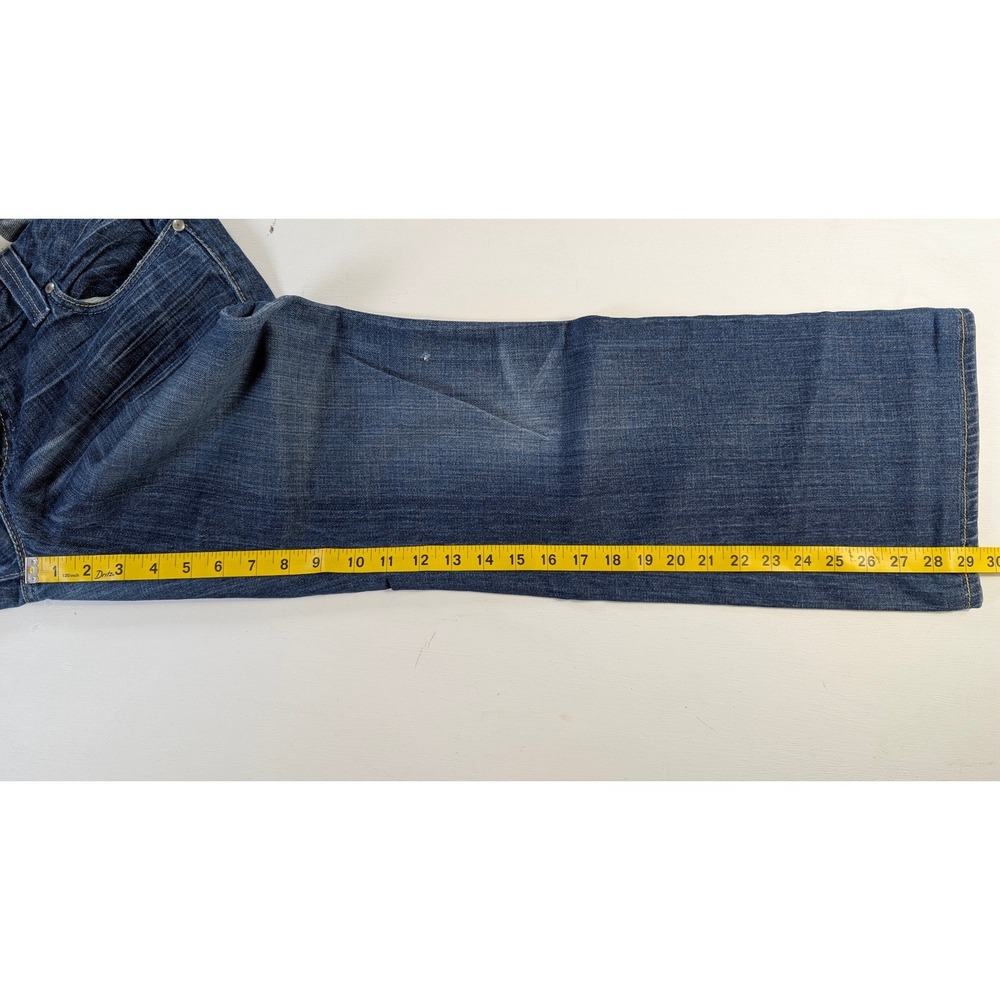 Gap Straight Boot Cut Jeans Womens 10 Ankle Medium Wash Blue Denim 328808-00-1 - Picture 7 of 11